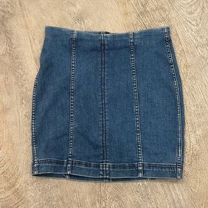 Free People Denim Skirt